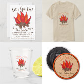 レッドオレンジキャンピングキャンプファイアーサマーキャンプ 薄葉紙