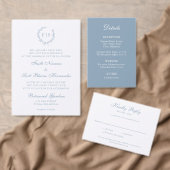 ライトブルーモノグラムリースウェルカムバッグ トートバッグ (この独立クリエイターのコレクションをカスタマイズ。)