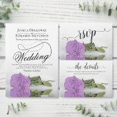 薄紫パープルバラ愛は甘いテイクトオート結婚ズ フェイバーバッグ (この独立クリエイターのコレクションをカスタマイズ。)