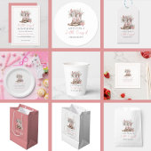 ピンクフローラ女性のカーボーイブーツ緑の本ベビー 招待状