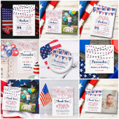 7月1日の誕生日のリトルフィレクラッカー4th 横断幕