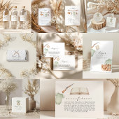 A little hunter is on the way baby shower  招待状