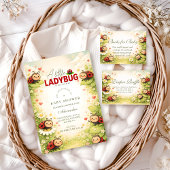 Little Ladybug Garden Celebration Baby Shower スタンダードカクテルナプキン