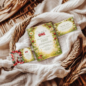 Little Meadow Lady Turns One 招待状