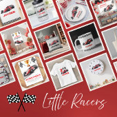 Boys Red Racing Car Birthday Paper Cups 紙コップ