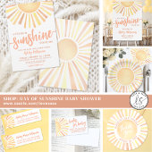 Sunshine Advice Predictions Card Sun Baby Shower