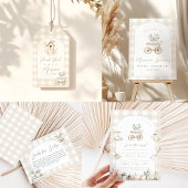 小さな芽の赤ちゃんシャワー フェイバーボックス