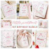 Sweetheart Baby Shower Favors Sign ポスター