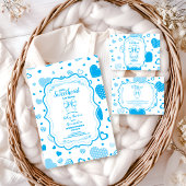 リトルスウィートブルーバレンタインダイアパラッフル エンクロージャーカード