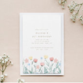 ビューティフルワイルドフラワーブーケ誕生日 フェイバーバッグ