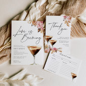 Espresso Beansのブライダルシャワー記号の数を推測 ポスター