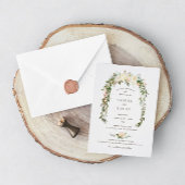 素敵な花模様 |水彩個別テーブルカード