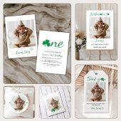 Personalized Shamrock One Birthday Favor Bags フェイバーバッグ