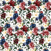 水彩ブルゴーニュ海軍バラ ペーパープレート