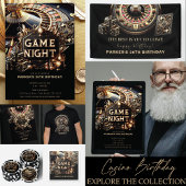 ラグジュアリーゲームナイトパーティーパーソナライズされたサンキュー フェイバーボックス