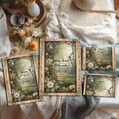 魔法のフローラ林ラッフルおむつ エンクロージャーカード