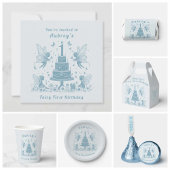 魔法のマイルストーン:妖精の最初の誕生日 招待状