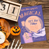 魔法の神秘的な邪悪なハロウィーン紙プレート ペーパープレート