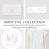 Stylish Makeup Artist Business Employee Tシャツ