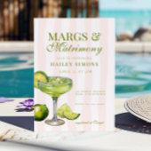 Margs & Matrimony Margarita Bar Sign ポスター