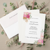 エレガントフローラ水彩手ポ絵を描ースター ポスター (この独立クリエイターのコレクションをカスタマイズ。テスト)