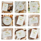 We Love You So Matcha Green Tea Baby Shower ペーパープレート
