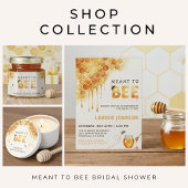 Bride to Bee Bumblebee Thank You Bridal Shower フェイバータグ