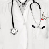 医科大パーソナライズされた学の卒業 ペーパープレート