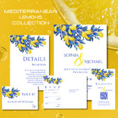 レモ地中海のンス – 誕生日 招待状