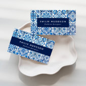 タイル地中海の，ポルトガル語， Azulejo, Majolica 名刺