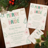 Merry & Bride Christmas Bridal Shower 横断幕