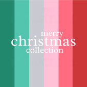 メリークリスマス赤と緑 シーズンポストカード