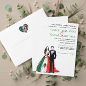 メキシコ結婚夫婦 ラウンドシール (この独立クリエイターのコレクションをカスタマイズ。テスト)