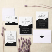 Informal Minimalist Black & White, Website Qr Code セーブザデート (この独立クリエイターのコレクションをカスタマイズ。)