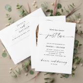 ミニマ澄んリスト婚約パーティ | モダン結婚 アクリル招待状 (この独立クリエイターのコレクションをカスタマイズ。テスト)