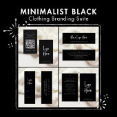 ブラックロゴ衣類価格洗濯表示タグ