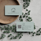 Custom Cleaning Business Logo QR Code Contact コーヒーマグカップ