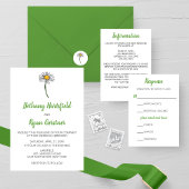 ミニマルデイジー結婚の住所 ラベル