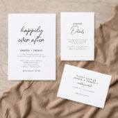 モダンスクリプトの結婚式RSVP 出欠カード (この独立クリエイターのコレクションをカスタマイズ。)