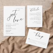 Minimalist Elegant Wedding Return Address Label ラベル (この独立クリエイターのコレクションをカスタマイズ。)