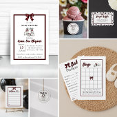 Minimalist Gender Neutral Chic Dalmation  エンクロージャーカード