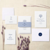 ミニマル結婚ススケッチの夕食夜 プレイスカード (この独立クリエイターのコレクションをカスタマイズ。)