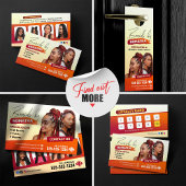 編みモダンサロン編みスタイリストヘアスタイリスト ポストカード