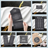 Chalkboardモダンシンプルスクリプト スクエアペーパーコースター