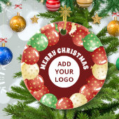 メリークリスマスバルーンカスタム会社パーティーレッド 横断幕