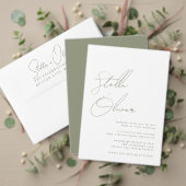 セージミニマルグリーンスウィートサンキュー結婚ズ フェイバーボックス (この独立クリエイターのコレクションをカスタマイズ。テスト)