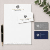 Numbers モダン Logo II Accountant名刺 名刺