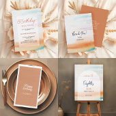 レインボー芸術的モダンサンキュー誕生日 ラウンドシール