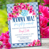 Mamma Mia She's getting married Bridal Shower 招待状