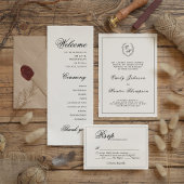 モノグラムリースエレガントウェディング セーブザデート